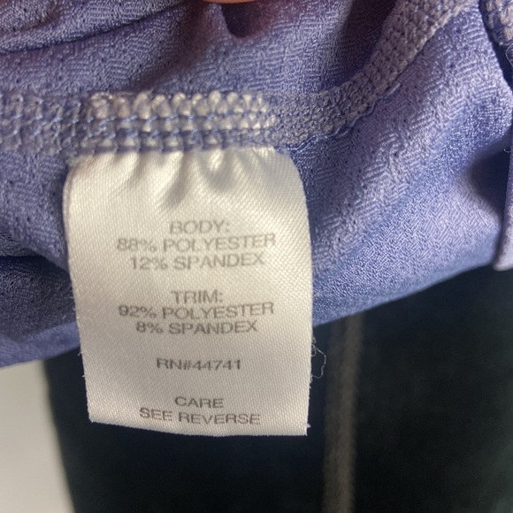 Aspire Purple Racerback Tank with Built in Bra - Picture 7 of 9